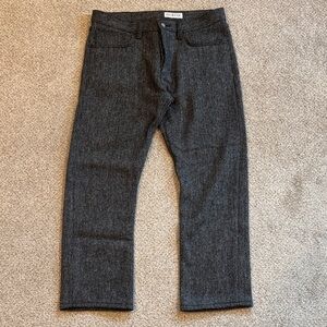 Gustin Harris Tweed 5 Pocket Herringbone Wool Pant